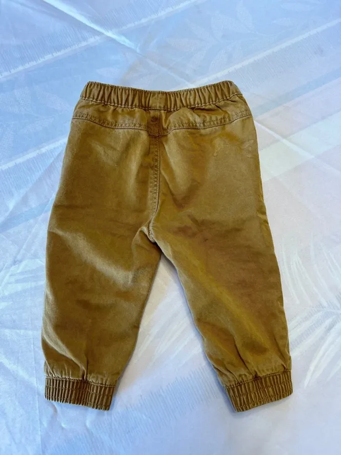 Pantalon marron bébé garçon Orchestra - 9 mois - photo numéro 5