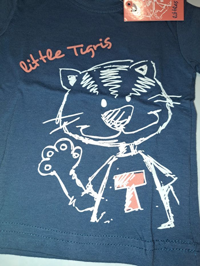 Little Tigris - Tee-Shirt (68) : Neuf - photo numéro 2