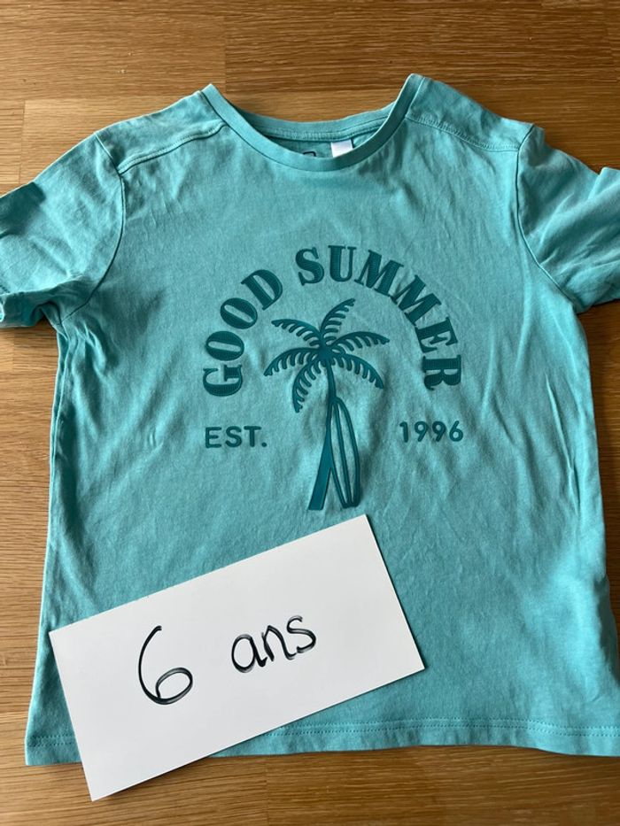 T shirt okaidi 6 ans