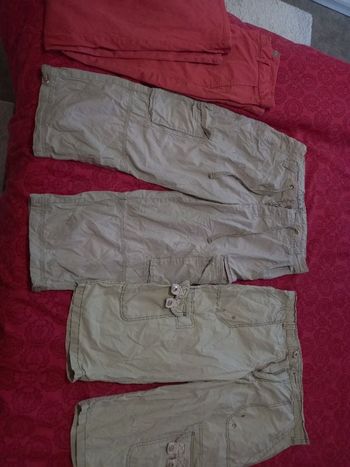 Pantalon et 2 pantacourt