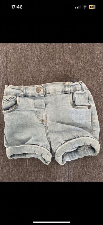 Short en jean tape à l’œil