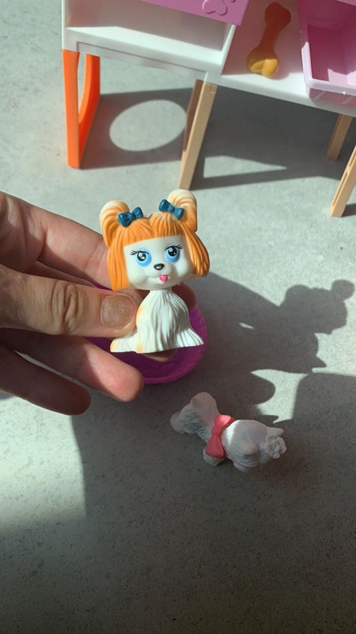 Lot accessoires magasin animalier barbie avec accessoires chien - photo numéro 4