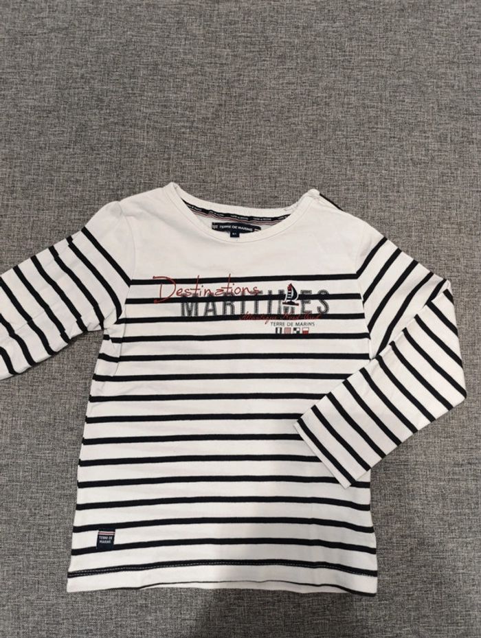 Tee-shirt Terres de marins 6 ans