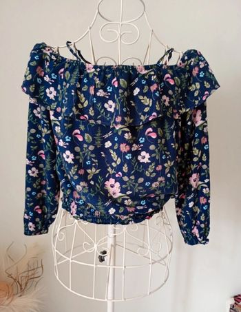 Blouse fleurie 