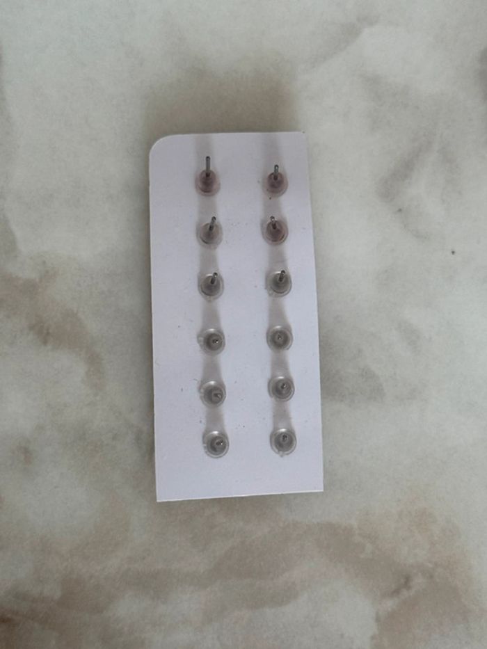6 paires de boucles d’oreilles - photo numéro 2