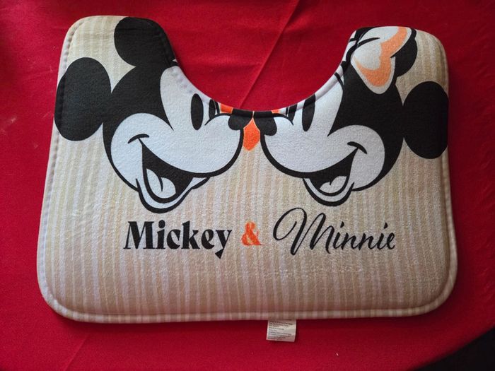 Ensemble tapis wc salle de bain Mickey - photo numéro 2