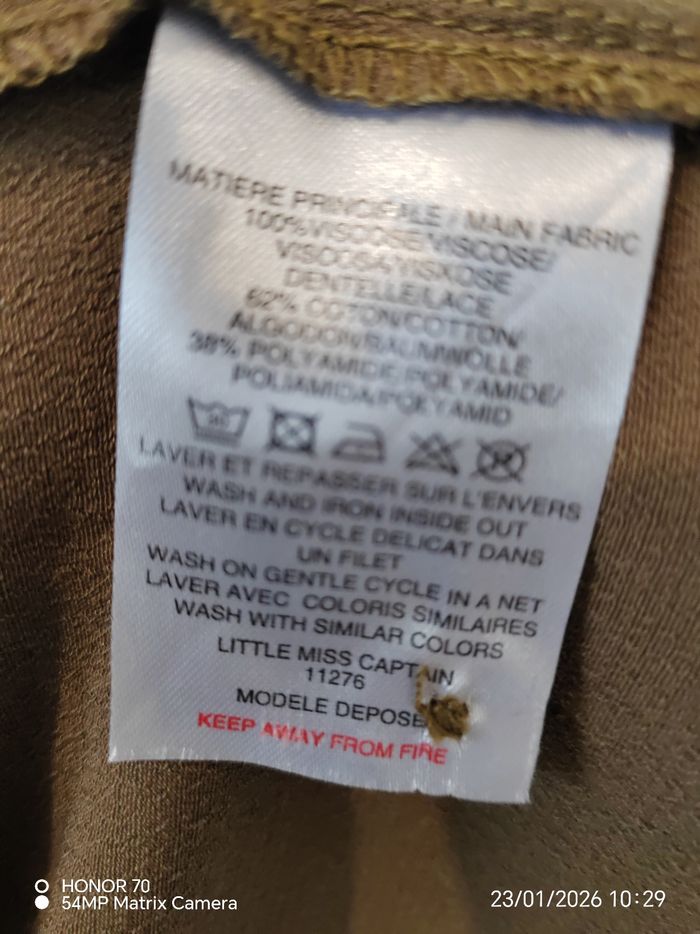 Robe style saharienne - photo numéro 6