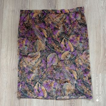 Jupe à motifs multicolores t38/40