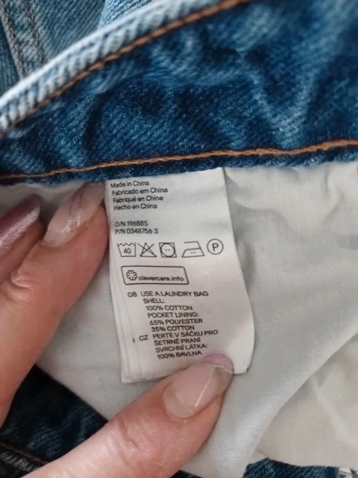 Short jeans bleu - photo numéro 4