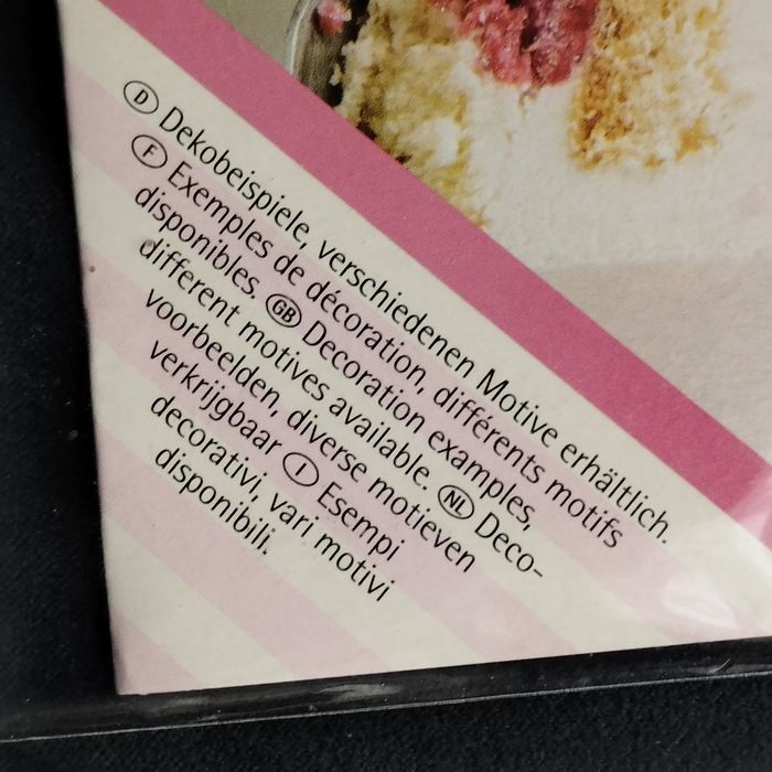 Pochoirs Neuf pour gâteaux, muffins, café - photo numéro 8