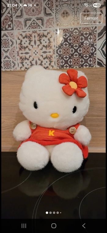 Peluche vintage hello kitty 