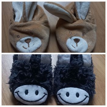 Lot de 2 paires de chaussons