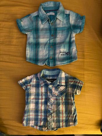 Lot de 2 chemisettes