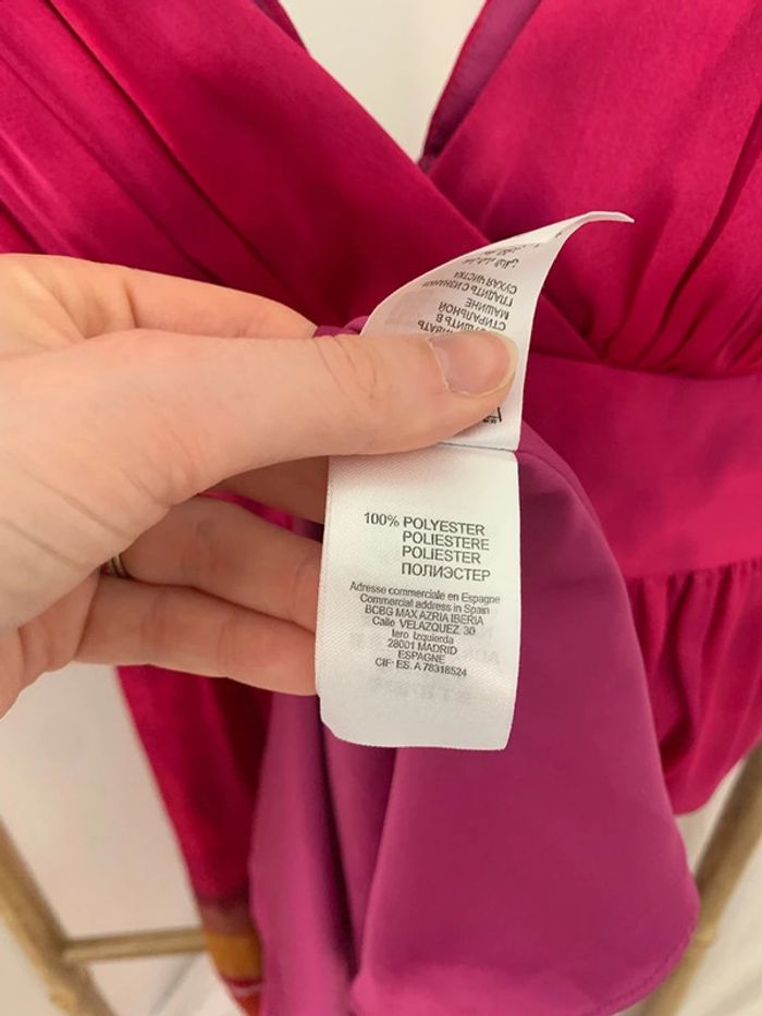 robe d'ete Manoukian rose taille S - photo numéro 10