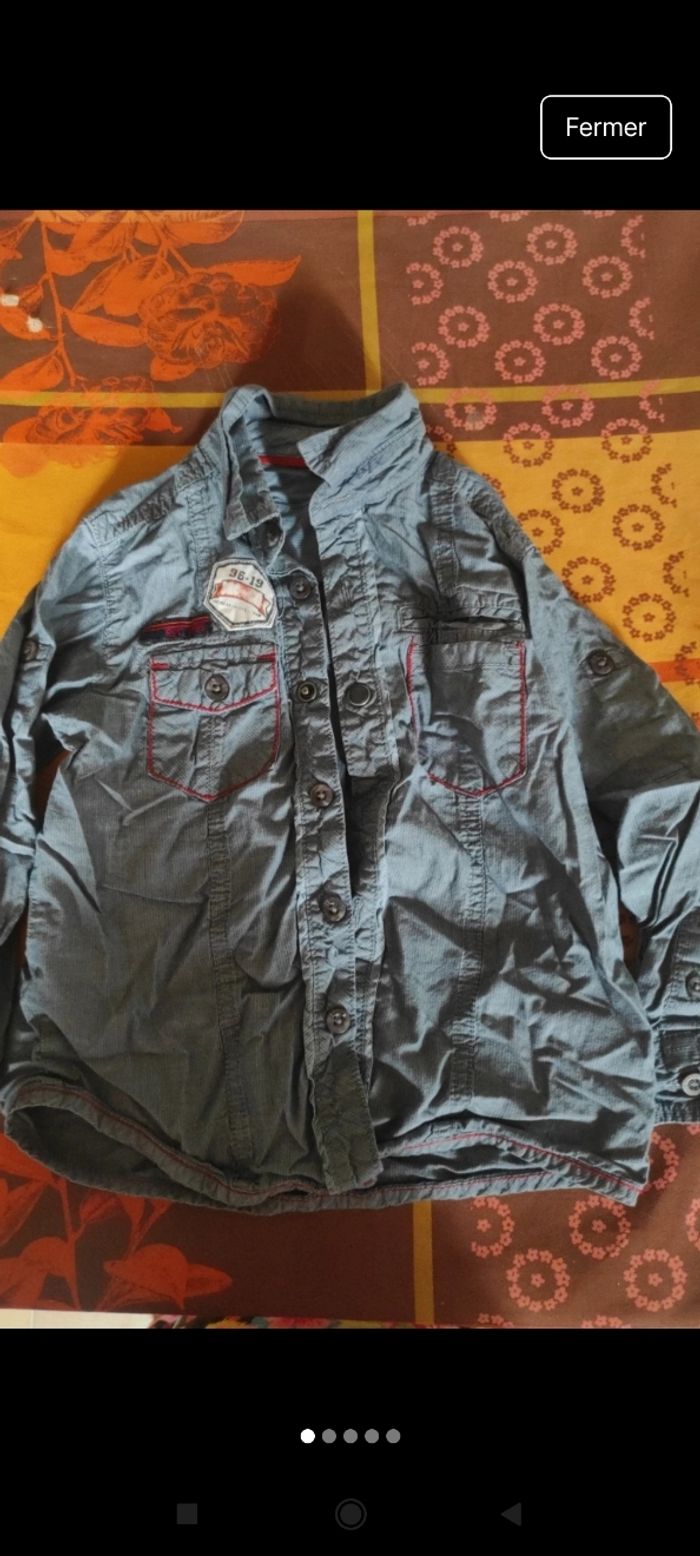 Très belle chemise garçon e75