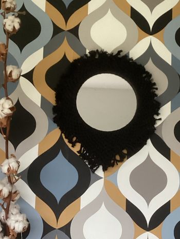 Miroir couronne asymétrique