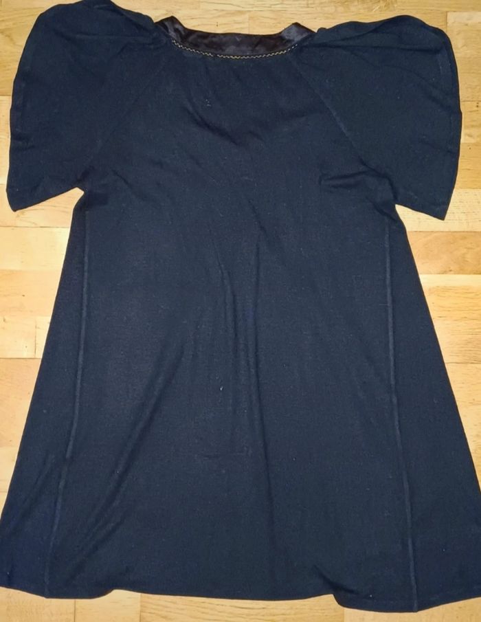 Petite robe noire fluide - L - photo numéro 2