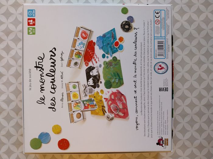 Le Monstre des Couleurs – Purple Brain / Asmodée – Jeu éducatif émotions – Dès 4 ans – Comme neuf - photo numéro 2