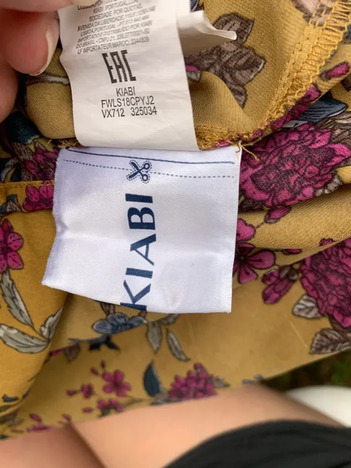 Chemise Kiabi tailleXL fleur manches longues - photo numéro 8