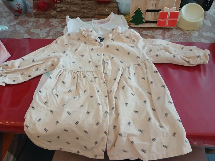Lot Robe bebe fille - photo numéro 4