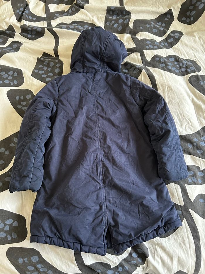Manteau chat bleu marine z 8 ans - photo numéro 3