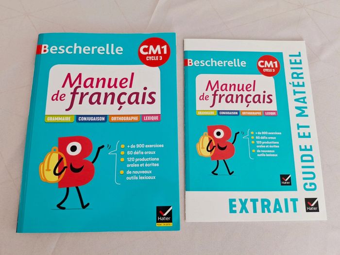 Bescherelle Manuel de français CM1 - Mon cahier d'étude de la langue élève Édition Hatier Neuf - photo numéro 3