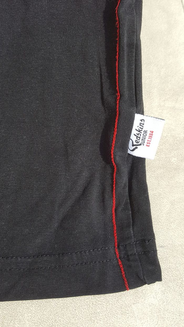 Tee-shirt noir Redskins taille 12 ans. - photo numéro 2