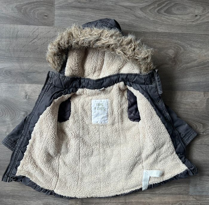 Beau blouson doudoune parka veste fourée à capuche taille 2 ans Tape à l’œil - photo numéro 7