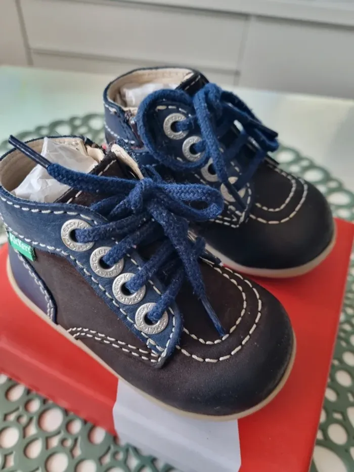 Bottines kickers pointure 19 - photo numéro 8