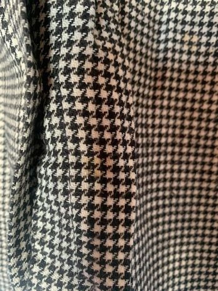 jupe pied de poule vintage, taille 42 - photo numéro 2