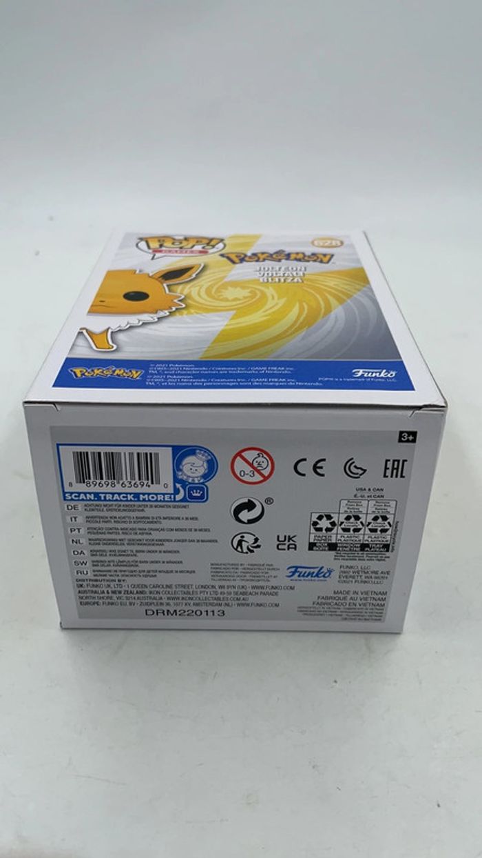Figurine Funko Pop Pokemon Voltali N•628 neuf - photo numéro 6