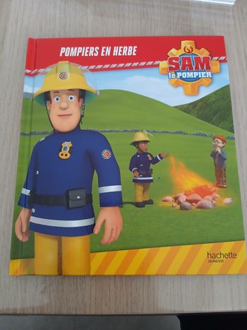 Livre Sam le pompier 