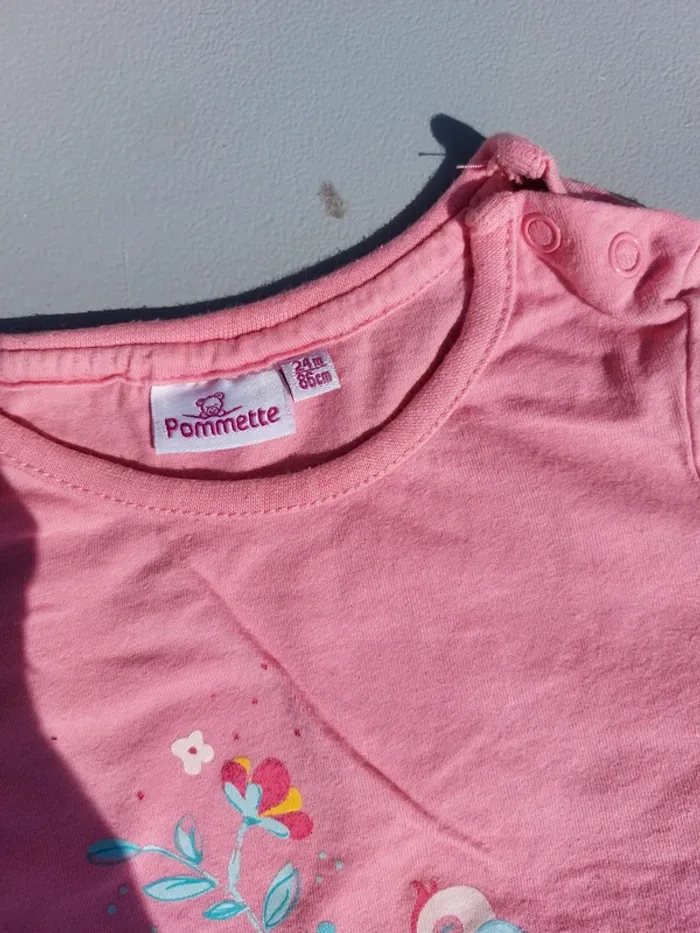 Lot 4 t-shirts manches longues 2 ans - photo numéro 5
