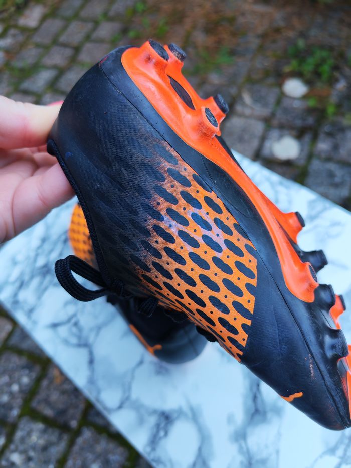 Chaussures de foot baskets Puma pour enfant - photo numéro 4