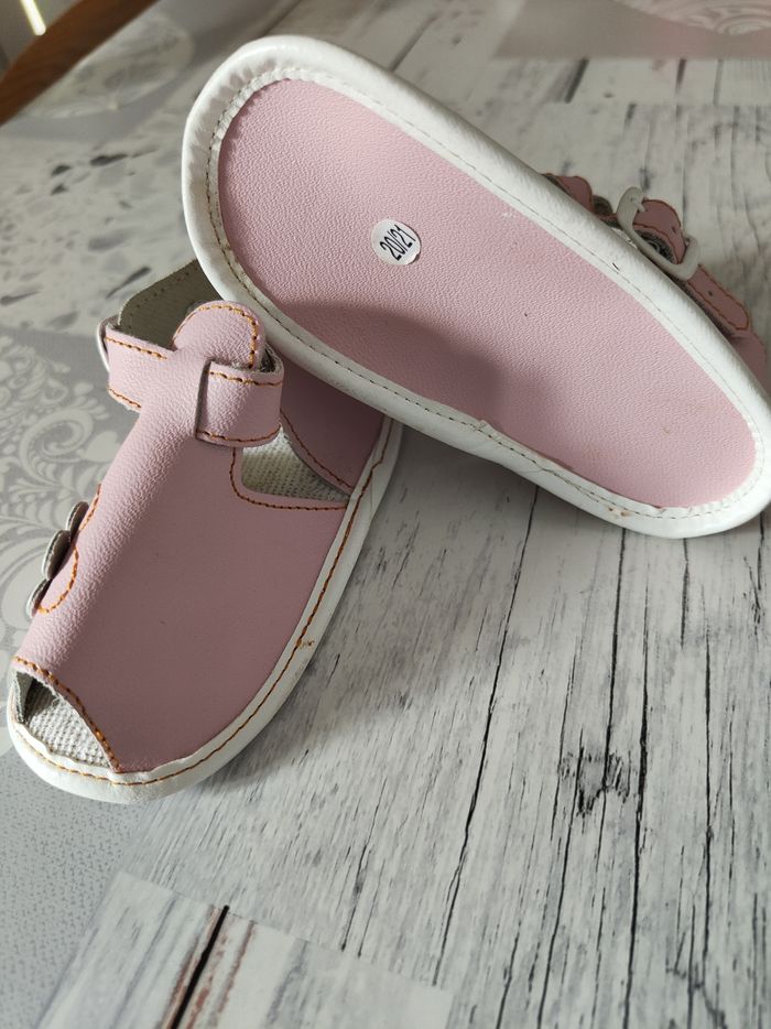 Chaussons rose été - photo numéro 2