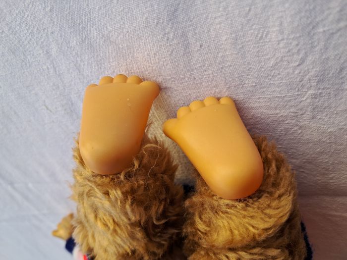 Kiki monchhichi ours peluche H 26 cm puschel wuschel vintage ancien - photo numéro 10
