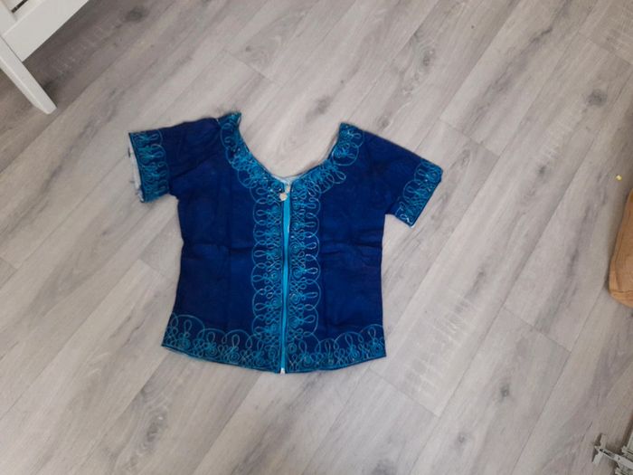 Top taille basse style bazin - photo numéro 2