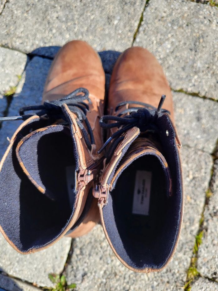 Bottines marron léopard Tom Tailor T39 - photo numéro 9