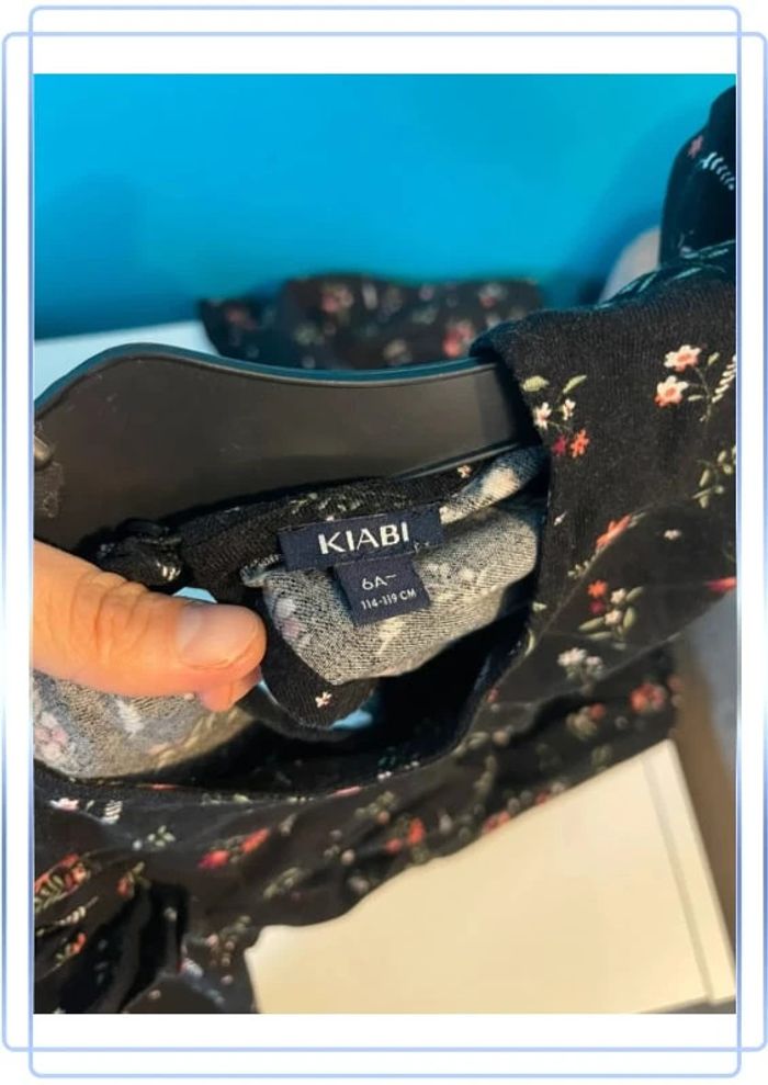 Jolie robe manches longues 6 ans kiabi - photo numéro 3