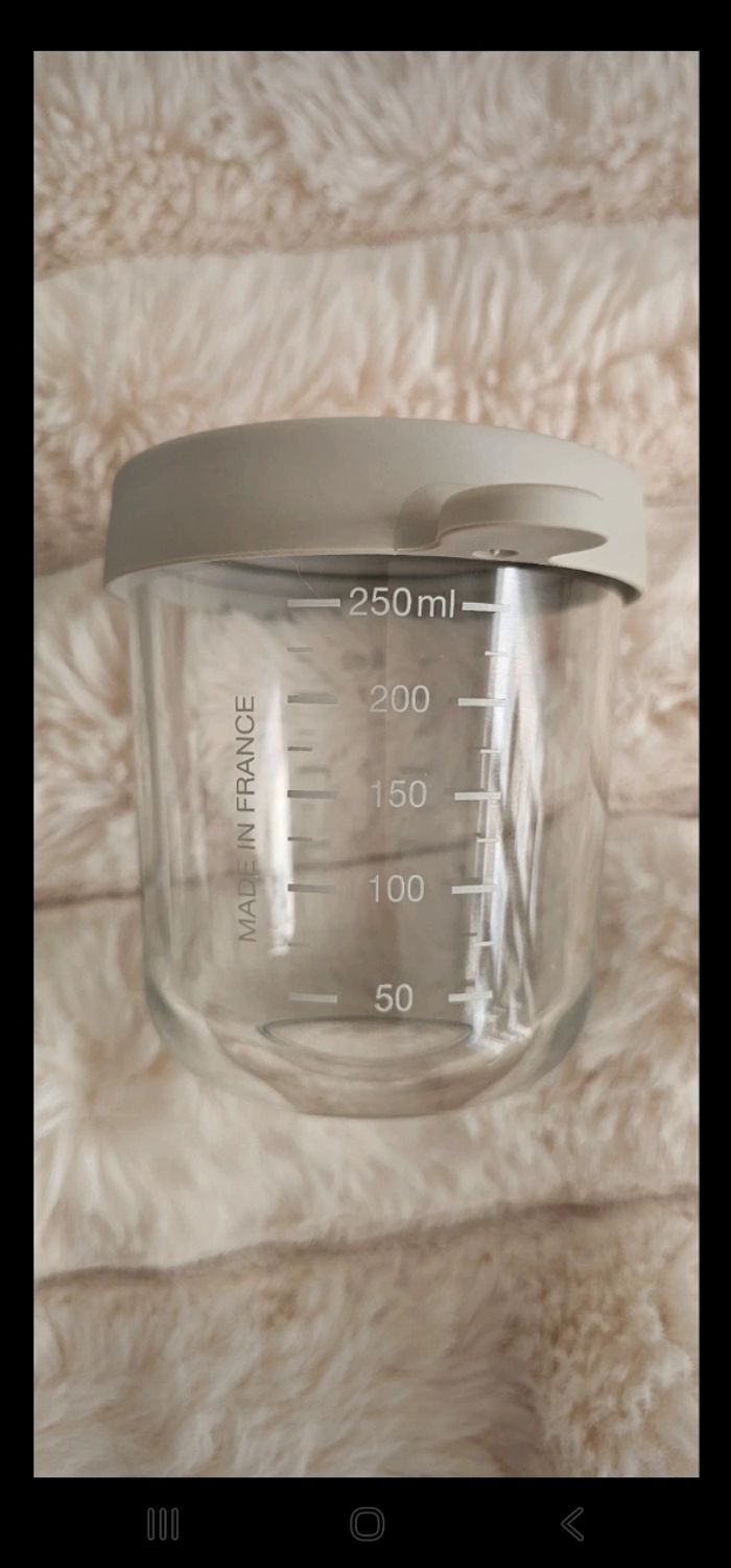 Lot de 3 pots en verre Béaba différents formats - photo numéro 7