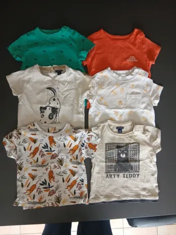 Lot de 6 tee-shirts
