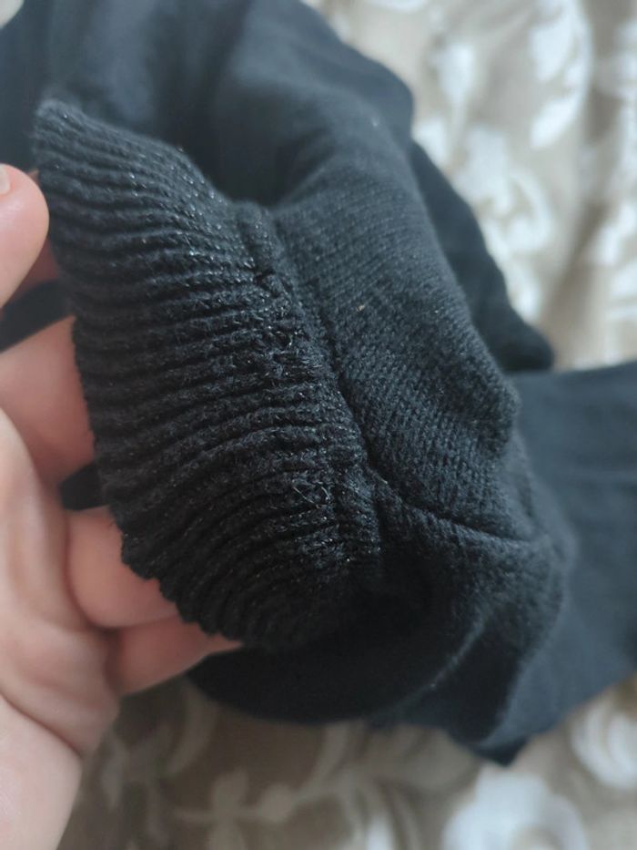 Gilet court volants Boléro noir paillettes 2 - 4 ans - photo numéro 5