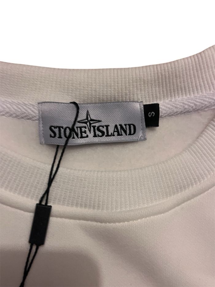 Pull stone island neuf blanc - photo numéro 3