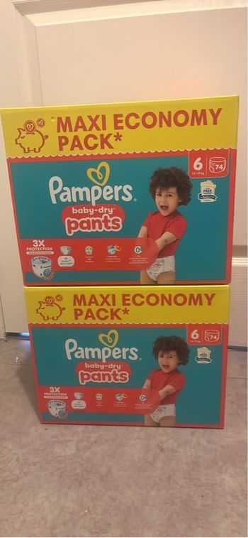 Couches pants taille 6