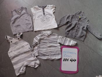 ensemble orchestra taille 6 mois