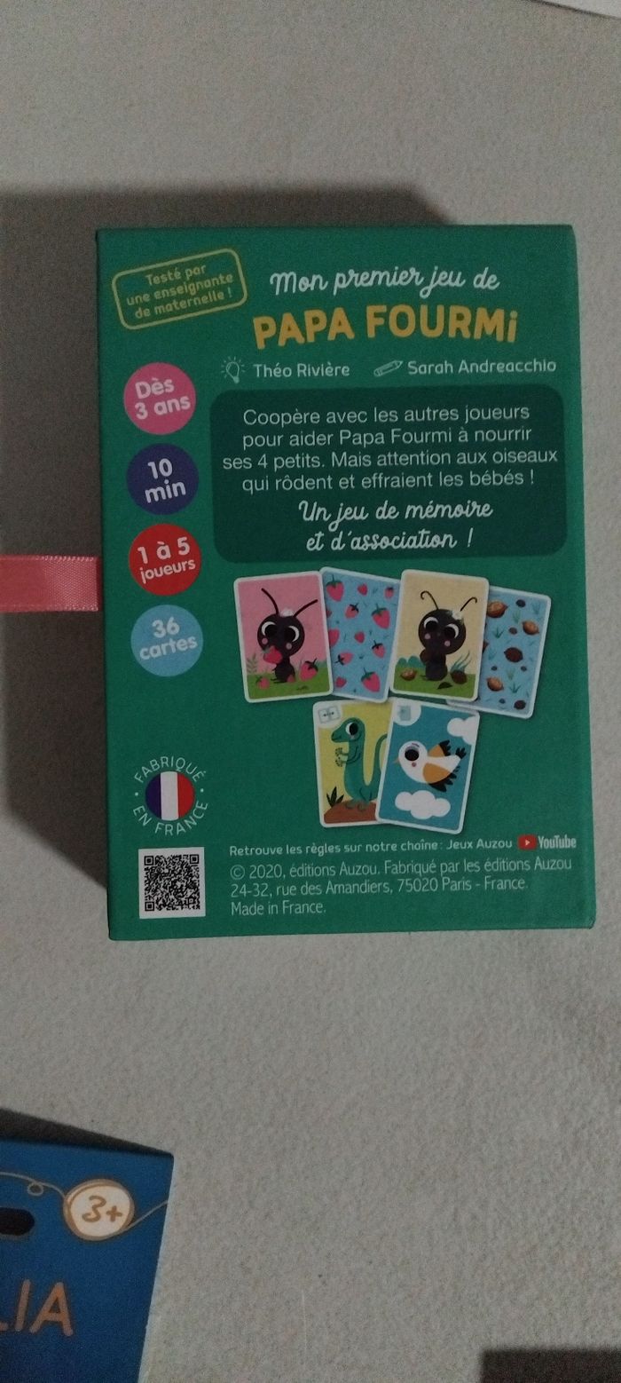 Petit jeu : papa fourmi - photo numéro 2