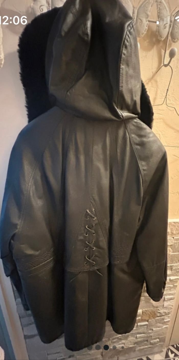 Manteau cuir - photo numéro 3
