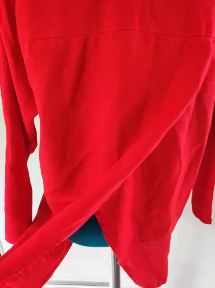 Chemise dos ouvert en lin - photo numéro 3