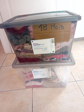Lot fille 18 mois 50 articles