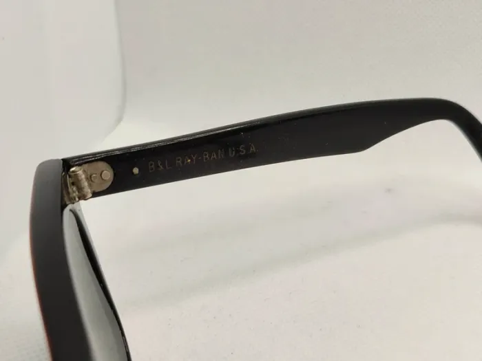 Lunettes de soleil Ray ban Wayfarer Street neat fabriquées aux USA par Bausch e Lomb - photo numéro 4